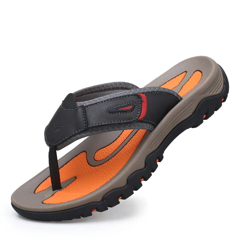 Ridge Leather Sandals