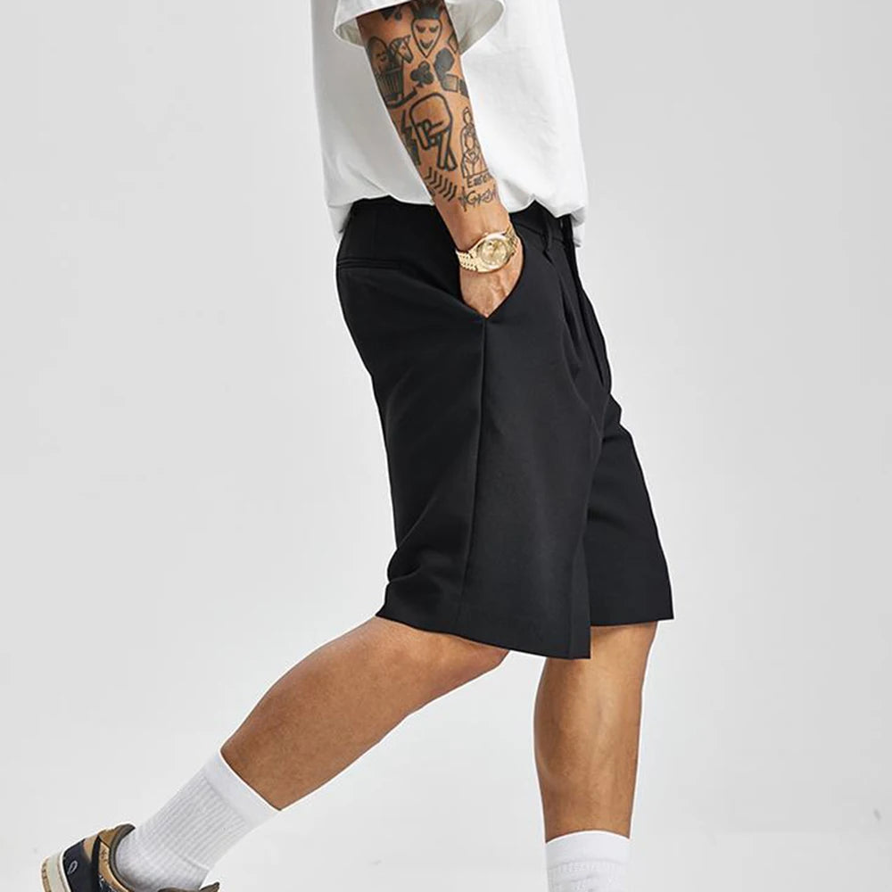 SharpLine Pleated Shorts