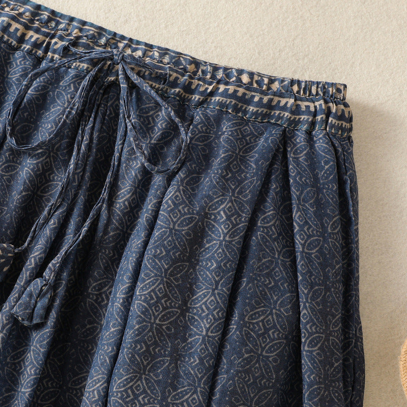 Suri Indigo Skirt