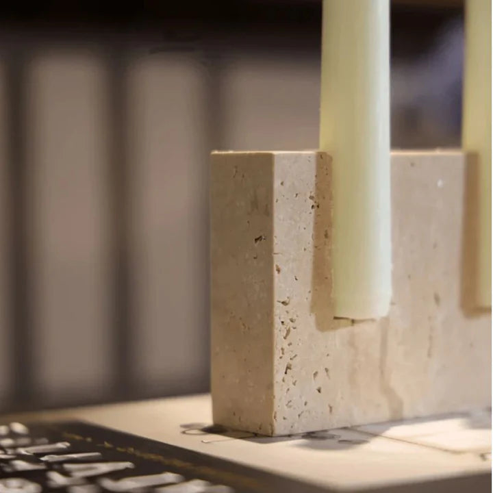 Montera Marble Candle Holder