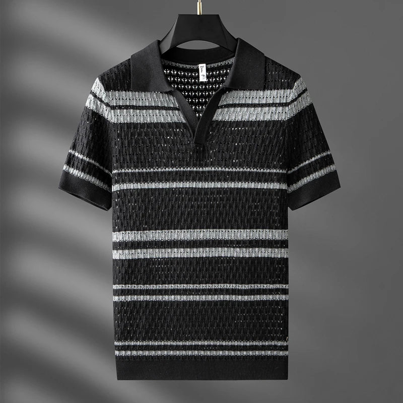 Weston Retro Knit Polo