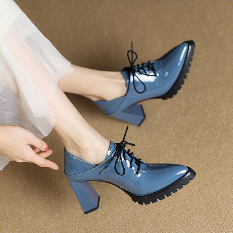 Camden Leather Heels