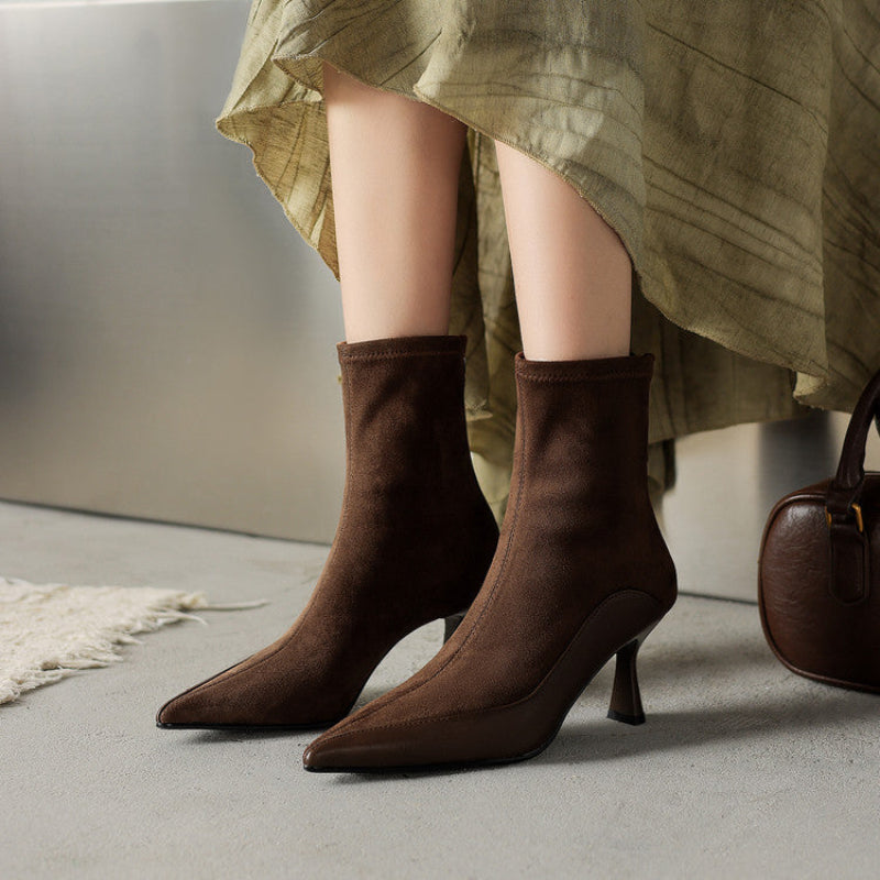 Leffin Suede Ankle Boots