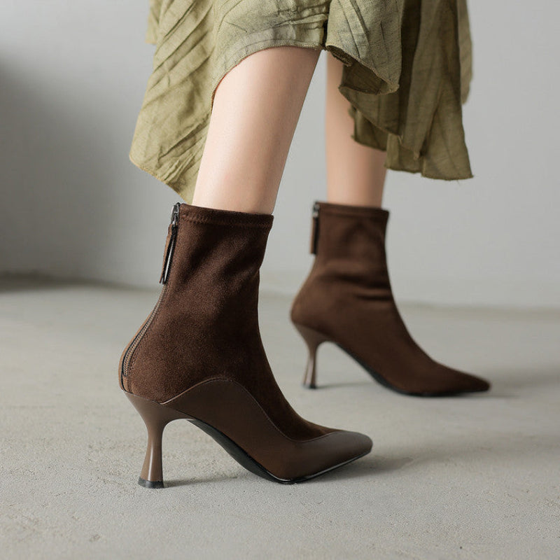 Leffin Suede Ankle Boots