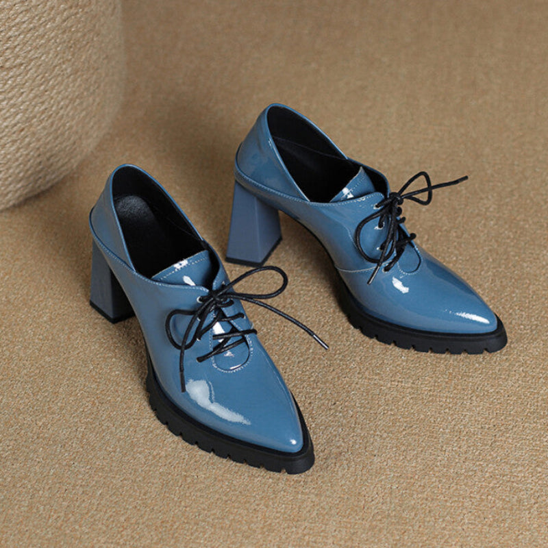 Camden Leather Heels