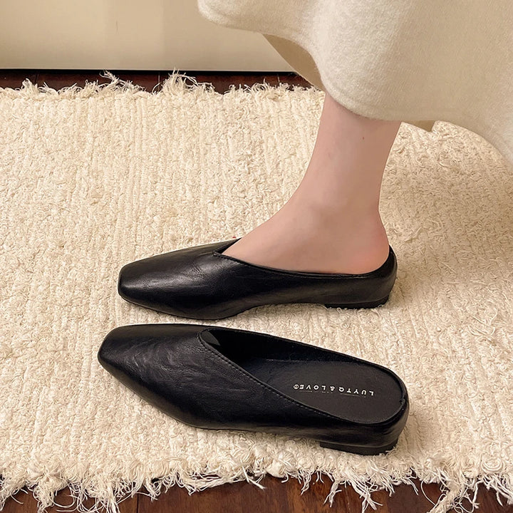 Elvon Round-Toe Mules
