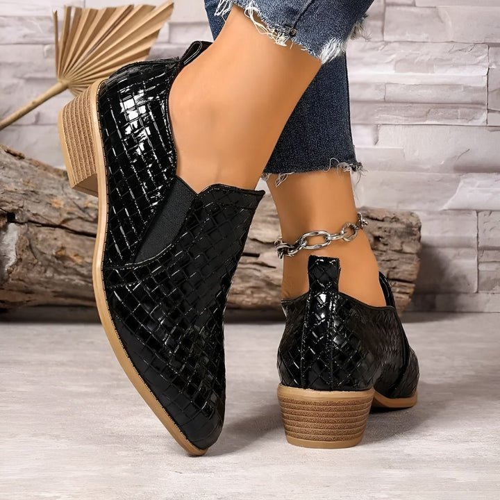 Briar Pointed Ankle Heels